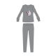 Disney Frozen winter cotton children's pajamas - interlock pajamas - gray - 104