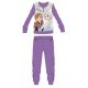 Pigiama in pile Disney Frozen - pigiama invernale spesso per bambini - viola - 98