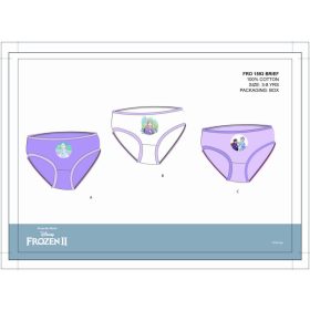   Disney Jégvarázs kislány bugyi - 3 darabos pamut bugyi - 98-104