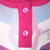 Téli pamut gyerek pizsama - Jégvarázs - pink - 116