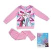 Téli pamut gyerek pizsama - Jégvarázs - világosrózsaszín - 104