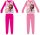 Gabi babaháza pamut jersey gyerek pizsama - pink - 116