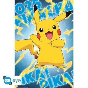 Pokémon maxi plagát 91,5x61cm Fólia Pikachu