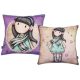 Cuscino Gorjuss, cuscino decorativo - 40x40 cm - beige-viola