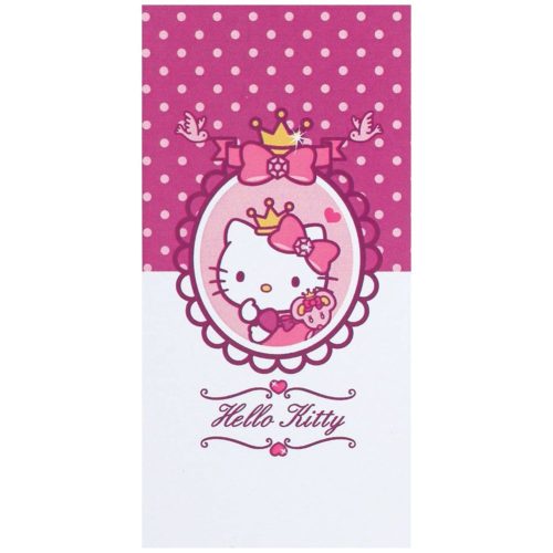 HELLO KITTY törölköző 100% pamut 70x140cm 