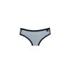 Women's cotton two-piece sports underwear set - sports panties-spaghetti strap top - gray - S