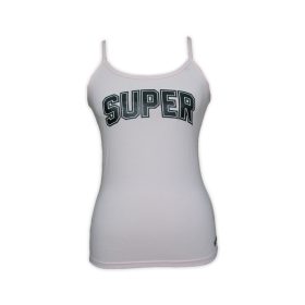   Zweiteiliges Damen-Sportunterwäsche-Set aus Baumwolle – Sporthöschen – Spaghettiträger-Top – Hellrosa – S