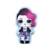 Cuscino giocattolo reversibile LOL Baby per bambine - cuscino due in uno - rosa-azzurro