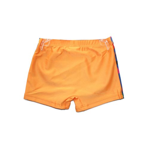 Disney Mickey Mouse Badeboxer für kleine Jungen – mit Mickey Mouse-Aufschrift – Orange – 116