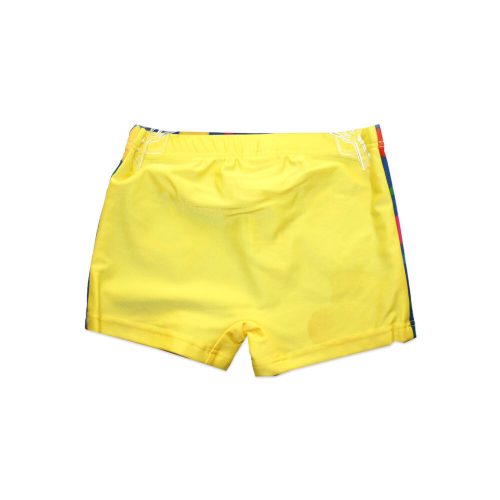 Disney Mickey Mouse Badeboxer für kleine Jungen – mit Mickey Mouse-Aufschrift – Gelb – 116