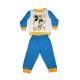 Dlouhé tenké bavlněné dětské pyžamo - Mickey Mouse - One fly guy - Jersey - středně modrá - 80