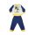 Pigiama lungo e sottile per neonati in cotone - Topolino - One Fly Guy - Jersey - blu scuro-giallo - 98
