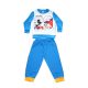 Dlhé tenké bavlnené detské pyžamo - Mickey mouse - Jersey - stredne modrá - 98