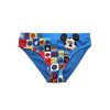 Dno do vaničky pre chlapcov - Mickey mouse - stredne modrá - 92