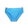 Disney Mickey Mouse Badehose für Jungen – mit Mickey-Schriftzug – Mittelblau – 98