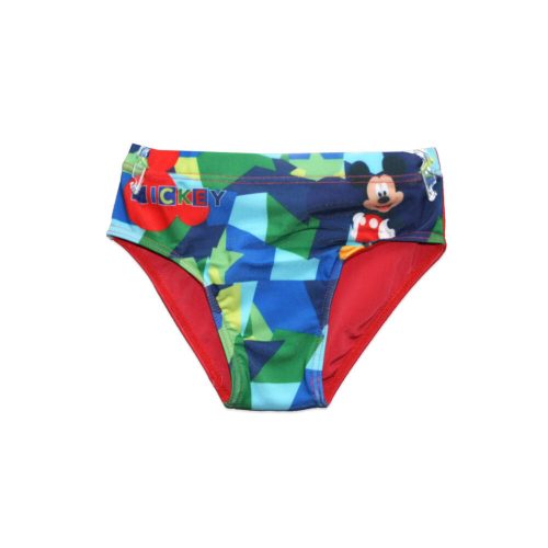 Disney Mickey egér fürdő alsó kisfiúknak - Mickey felirattal - piros - 98
