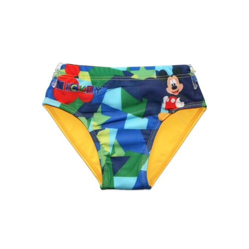 Disney Mickey egér fürdő alsó kisfiúknak - Mickey felirattal - sárga - 104