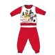 Disney Mickey mouse winter thick Christmas baby pajamas - cotton flannel pajamas - red - 80