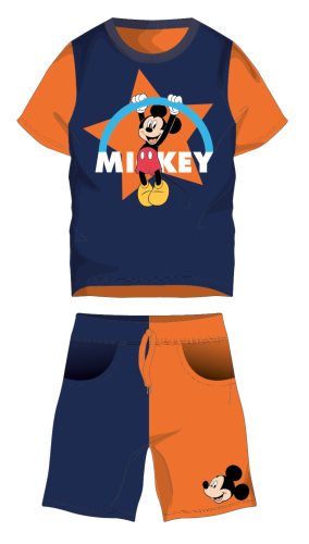 Disney Mickey egér pamut nyári együttes - póló-rövidnadrág szett