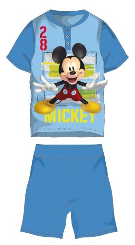 Letné detské pyžamo s krátkym rukávom Disney Mickey mouse - bavlnené džersejové pyžamo