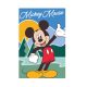 Pătură fleece Disney Mickey mouse - 100 x 150 cm