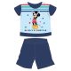 Disney Mickey mouse letné detské pyžamo s krátkym rukávom - bavlnené džersejové pyžamo - tmavo modré - 92