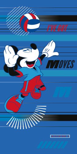 Disney Mickey egér gyerek strandtörölköző - 70x140 - sötétkék
