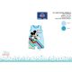 Disney Mickey mouse letní dětské dupačky bez rukávů - s nápisem Hey There - světle modrá-světle modrá - pro miminka 1-3 měsíce