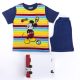 Chlapčenské bavlnené pyžamo Mickey mouse - pyžamko s krátkym rukávom - letný komplet - tmavomodré - 98