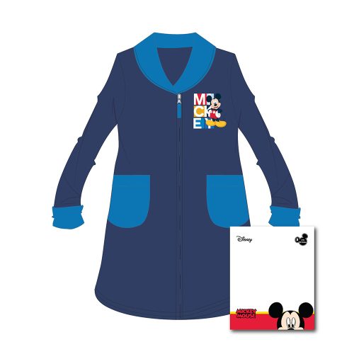 Detský župan - koralový - Mickey mouse - 128 - tmavomodrý