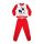 Téli flanel gyerek pizsama - Mickey egér - piros - 104