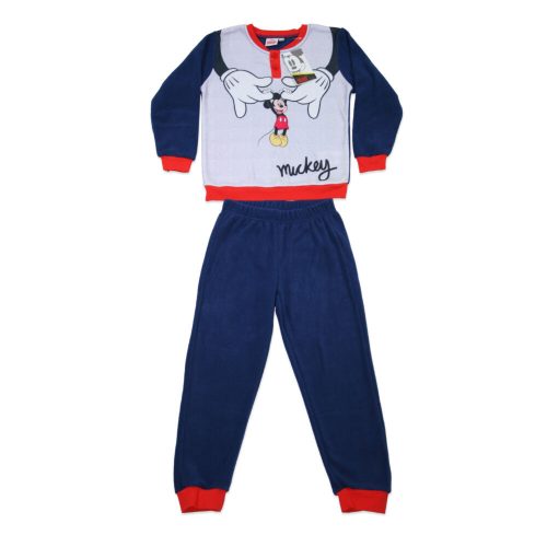 Téli polár gyerek pizsama - Mickey egér - sötétkék - 116