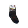 Non-slip children's ankle socks - Mickey Mouse - plush - anthracite - 19-22