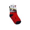 Anti-slip children's ankle socks - Mickey mouse - plush - red - 23-26