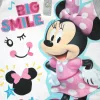 Hosszú vékony pamut gyerek pizsama - Minnie egér - Jersey - szürke - 128