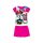 Nyári rövid ujjú gyerek pamut pizsama - Disney Minnie egér - pink - 104