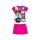 Summer short-sleeved children's cotton pajamas - Disney Minnie mouse - pink - 134