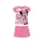 Sommer-Kurzarm-Kinderpyjama aus Baumwolle – Disney Minnie Maus – gestreift – Rosa – 116