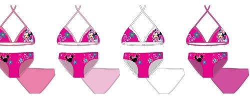 Disney Minnie egér kétrészes fürdőruha kislányoknak - pink - 104