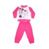 Dlhé tenké bavlnené detské pyžamo - Minnie Mouse - Jersey - ružové - 92