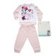 Long thin cotton baby pajamas - sweet Minnie mouse - Jersey - light pink - 98