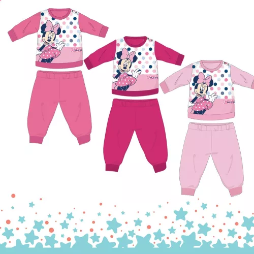 Disney Minnie baby jersey pajamas (12-30 month)