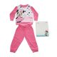 Long thin cotton baby pajamas - polka dots Minnie mouse - Jersey - pink - 80