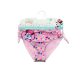 Slip costume da bagno per bambine - Minnie Mouse - con scritta Hey cutie - rosa chiaro - anni '80