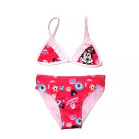   Zweiteiliger Badeanzug von Disney Minnie Mouse für kleine Mädchen - mit Blumenmuster