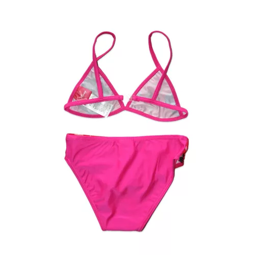 Costume de baie Disney Minnie Mouse din doua piese pentru fete - cu model de flori - roz - 116