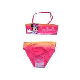   Disney Minnie Mouse two-piece swimsuit for little girls - color gradient