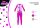 Téli pamut interlock gyerek pizsama - Disney Minnie egér - pink - 110