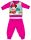 Disney Minnie egér téli vastag baba pizsama - pamut flanel pizsama - pink - 80
