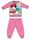 Disney Minnie egér téli vastag baba pizsama - pamut flanel pizsama - rózsaszín - 86